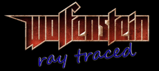 Wolfenstein: Ray Traced Logo